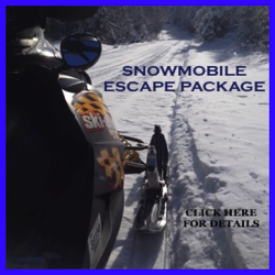 Snowmobile Escape Packages at Tall Timber