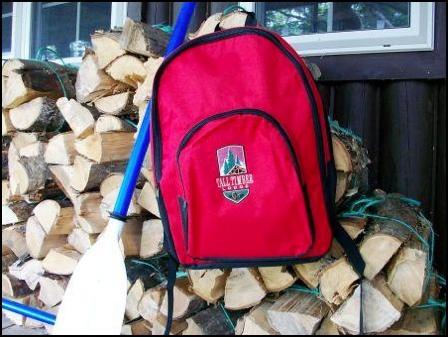 Tall Timber backpack comes free with an Adventure Package reservation