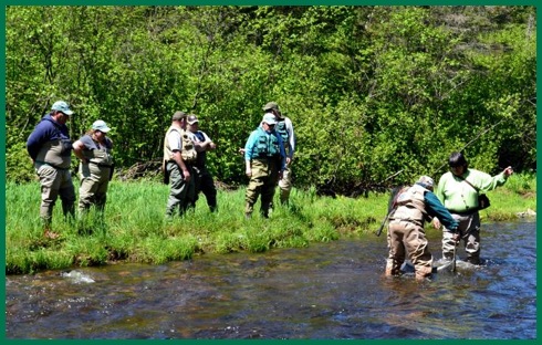 The Connecticut River is the classroom for our fly fishing schools